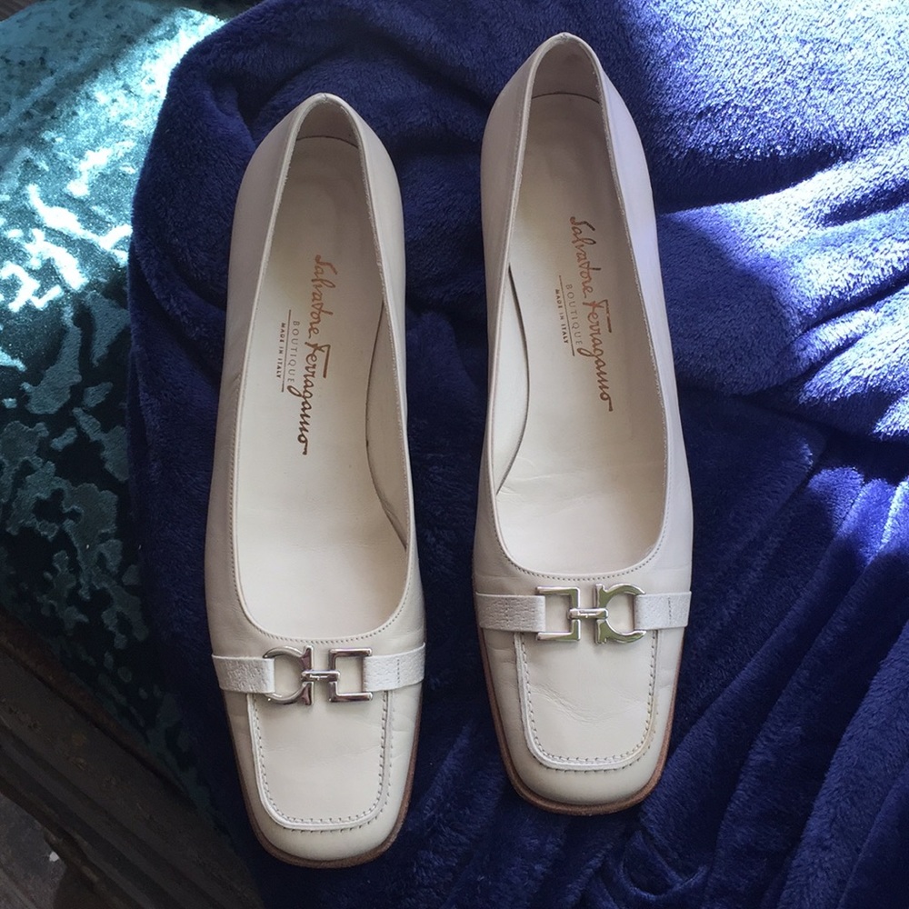 Ferragamo Square Toe Loafers